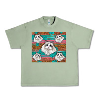 Oil Green Western Ragdoll Cat Urban Heavy Tee - LillyAllenDesigns