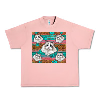 Salmon Western Ragdoll Cat Urban Heavy Tee - LillyAllenDesigns