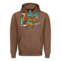 Chestnut hate looks tacky on you Zipper Hoodie - LillyAllenDesigns
