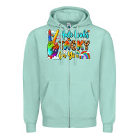Seafoam hate looks tacky on you Zipper Hoodie - LillyAllenDesigns