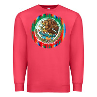 Cardinal Mexico Coat of Arms Premium Sweatshirt - texasbilliewilder