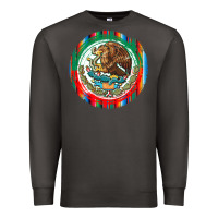 Smoke Mexico Coat of Arms Premium Sweatshirt - texasbilliewilder