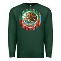 Sports Green Mexico Coat of Arms Premium Sweatshirt - texasbilliewilder