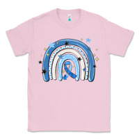 Bubblegum Pink in april wear blue autism awareness Classic Tee - MaliasSmallBusiness