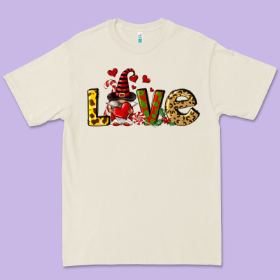 Love Gnomes Premium Tee Designed By Fadigitalartstudio