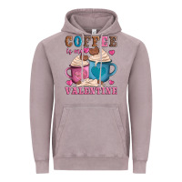 Vintage Zinc valentines day coffe is my valentine Vintage Hoodie - AdoDesignShop