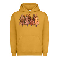 Melanin Christmas Trees With Lights Urban Hoodie | Teevron