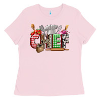 Bubblegum Pink Chef Ladies Tee - Zillion Design Studio