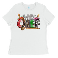 White Chef Ladies Tee - Zillion Design Studio