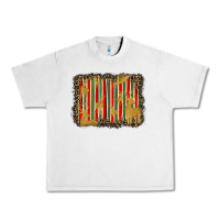 Lunar Rock christmas reindeers leopard background Urban Heavy Tee - BarkalooDesign