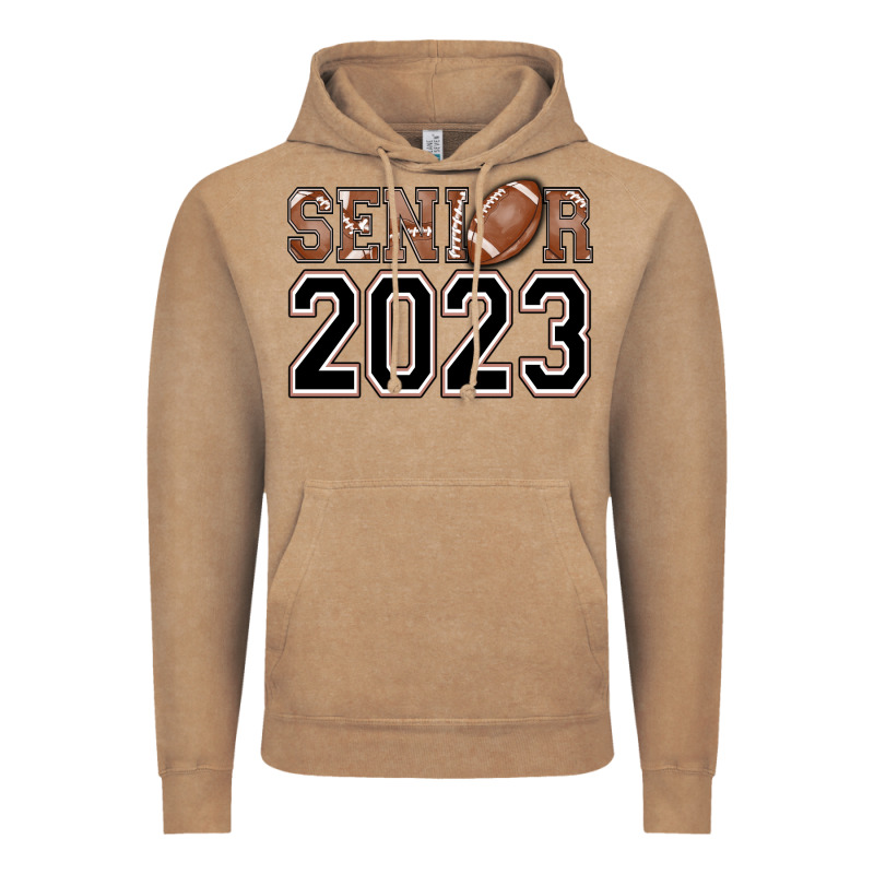 Senior 2023 American Football Vintage Hoodie by AdoDesignShop | Teevron