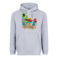 Heather Grey take it easy Heavyweight Hoodie - NancyCooperArtShop