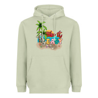 Matcha take it easy Heavyweight Hoodie - NancyCooperArtShop