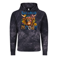 Cloud Black just a little moody 4th of july long haired cow Vintage Hoodie - Jasminsmagicworld