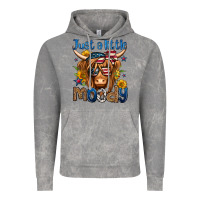 Cloud Rock just a little moody 4th of july long haired cow Vintage Hoodie - Jasminsmagicworld
