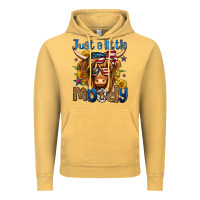 Vintage Mustard just a little moody 4th of july long haired cow Vintage Hoodie - Jasminsmagicworld