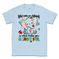 Dusty Blue what makes you different is what makes you beautif Classic Tee - MaliasSmallBusiness