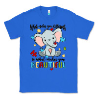 True Royal what makes you different is what makes you beautif Classic Tee - MaliasSmallBusiness
