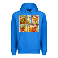 True Royal Hello Fall pumpkins Premium Hoodie - NancyCooperArtShop