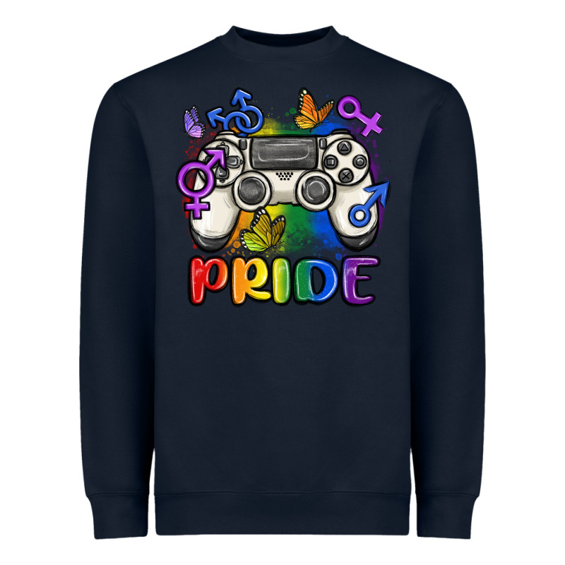 Gaymer Pride Heavyweight Sweatshirt by MaliasSmallBusiness | Teevron