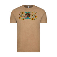 Vintage Coffee dead inside but caffeinated momlife Vintage Tee - Jasminsmagicworld