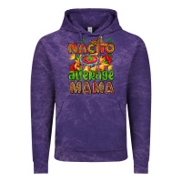 Cloud Purple nacho average mama with nacho Vintage Hoodie - AdoDesignShop