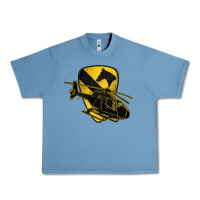 Pebble Blue 1st cavalry division chopper helicopter air cav Urban Heavy Tee - Jasminsmagicworld