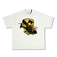 Pistachio 1st cavalry division chopper helicopter air cav Urban Heavy Tee - Jasminsmagicworld