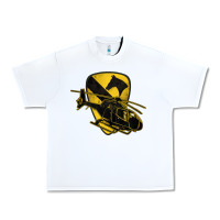 White 1st cavalry division chopper helicopter air cav Urban Heavy Tee - Jasminsmagicworld