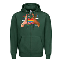 Sports Green lgbtq pride hands Zipper Hoodie - LillyAllenDesigns