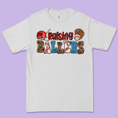 Raising Ballers Premium Tee Designed By Adodesignshop