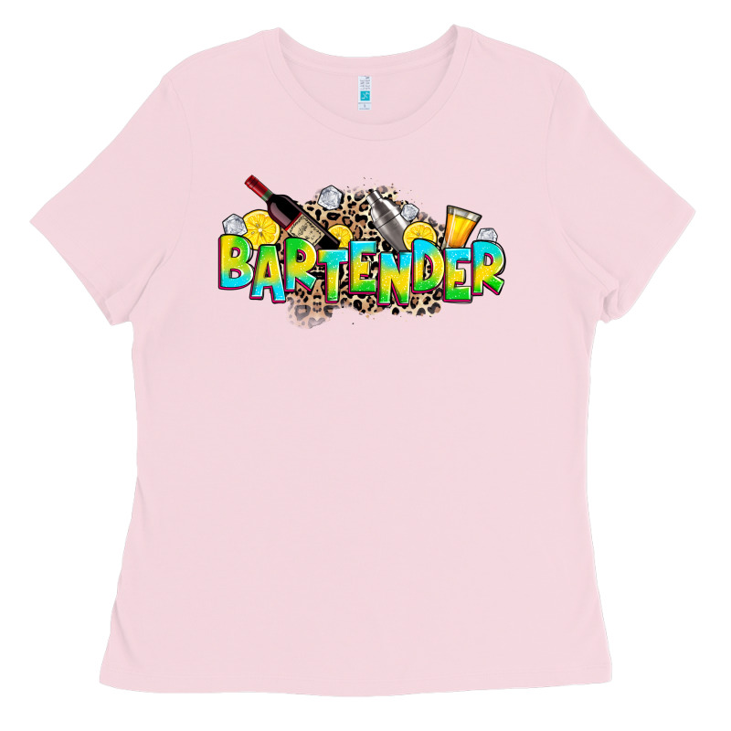 Bartender Ladies Tee by Zillion Design Studio | Teevron