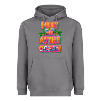 Storm Meet me at the ocean Summer Heavyweight Hoodie - NancyCooperArtShop
