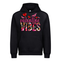 Black valentine vibes olivia Urban Hoodie - OliviaCreatesArt