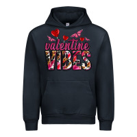 Navy valentine vibes olivia Urban Hoodie - OliviaCreatesArt