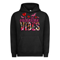 Pigment Black valentine vibes olivia Urban Hoodie - OliviaCreatesArt