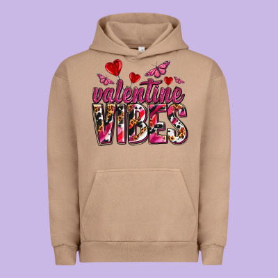 Valentine Vibes Olivia Urban Hoodie Designed By Oliviacreatesart