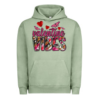 Pigment Oil Green valentine vibes olivia Urban Hoodie - OliviaCreatesArt