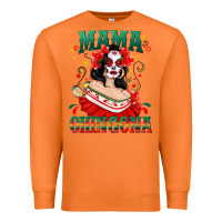 Carrot Mama Chingona Skull Premium Sweatshirt - texasbilliewilder