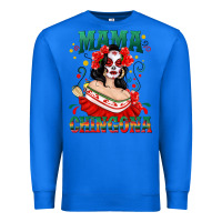 True Royal Mama Chingona Skull Premium Sweatshirt - texasbilliewilder