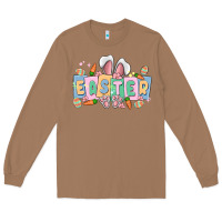 Toasted Coconut easter  rabbit Long Sleeve Tee - MaliasSmallBusiness