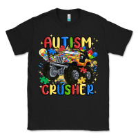 Black autism crusher Classic Tee - MaliasSmallBusiness