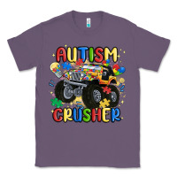 Lavender autism crusher Classic Tee - MaliasSmallBusiness