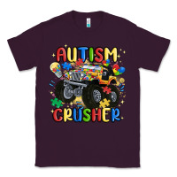 Plum autism crusher Classic Tee - MaliasSmallBusiness