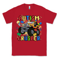 Red autism crusher Classic Tee - MaliasSmallBusiness
