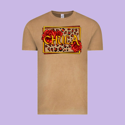Spanish Chula With Roses Vintage Tee Designed By Jasminsmagicworld