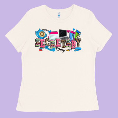 Secretary Ladies Tee Designed By Zillion Design Studio