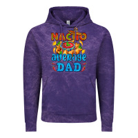 Cloud Purple nacho average dad with nacho Vintage Hoodie - AdoDesignShop