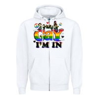 White sounds gay i'm in Zipper Hoodie - LillyAllenDesigns