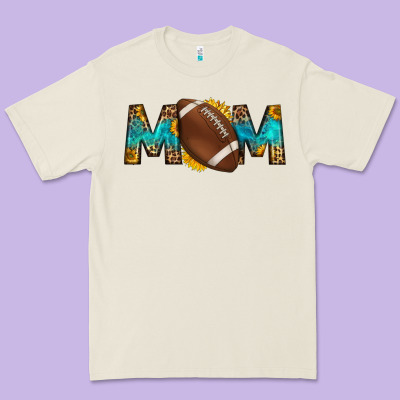 Western Mom American Football Premium Tee Designed By Hra Design Shop